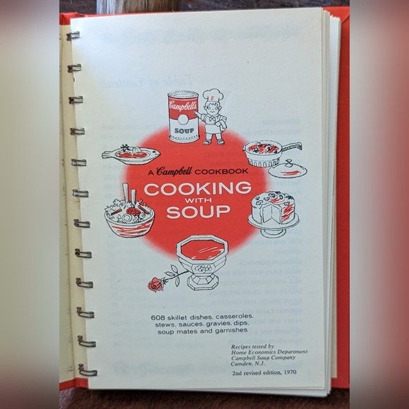 1970 A Campbell's Cookbook Cooking With Soup 608 Skillet Recipe Book - Picture 4 of 16